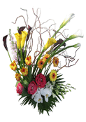 Bouquet &eacute;clatant pour c&eacute;l&eacute;brer Mamie